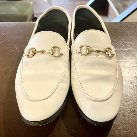 GUCCI（グッチ）婦人靴ローファー クリーニング＆染め直し | 靴修理