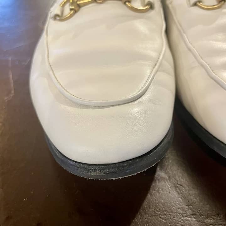 GUCCI（グッチ）婦人靴ローファー クリーニング＆染め直し | 靴修理