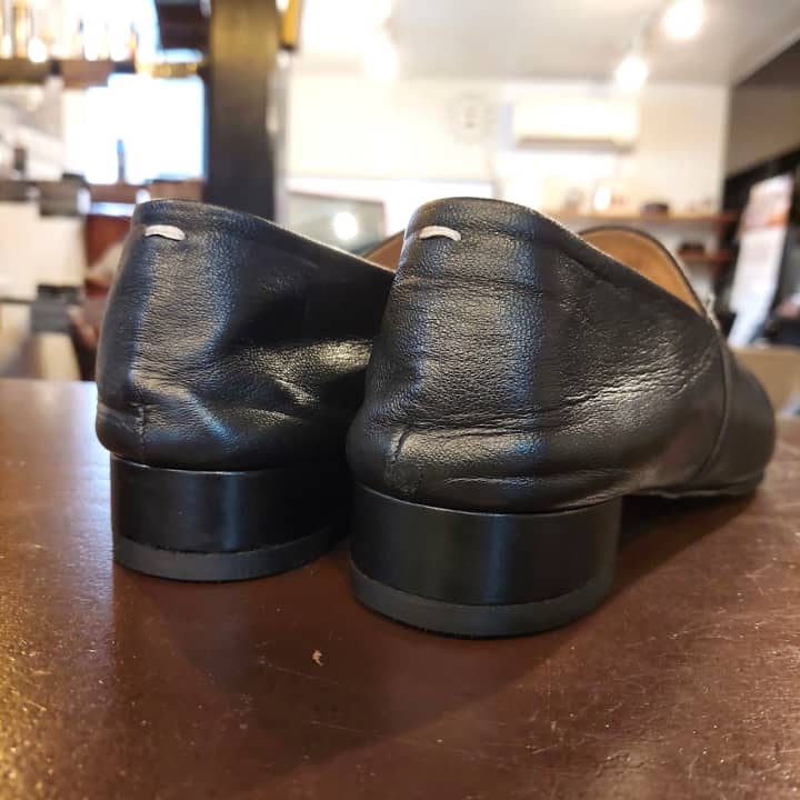 MAISON MARGIELA（メゾン マルジェラ） ヒール巻き革交換 | 靴修理