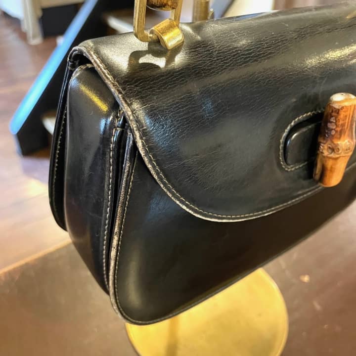 GUCCI（グッチ）ハンドバッグ　クリーニング＆染め直し | バッグ修理