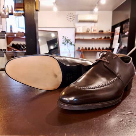 JOHN LOBB（ジョンロブ）紳士靴　つま先補強（ヴィンテージスティール） | 靴修理